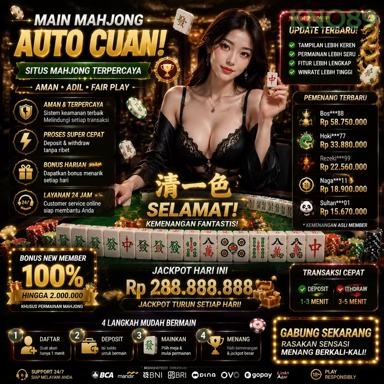 kno89: Temukan Kesenangan Bermain Game Arcade Kini Juga!
